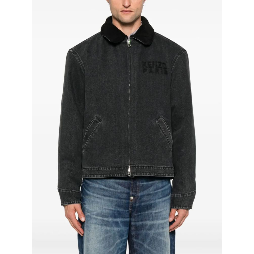 Veste en jeans 'Sherpa-Collar' pour Hommes