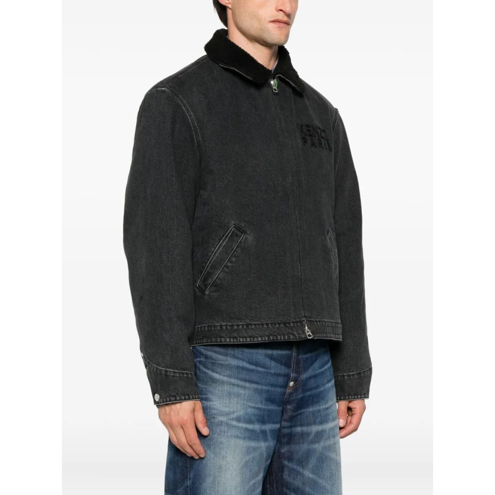 Veste en jeans 'Sherpa-Collar' pour Hommes