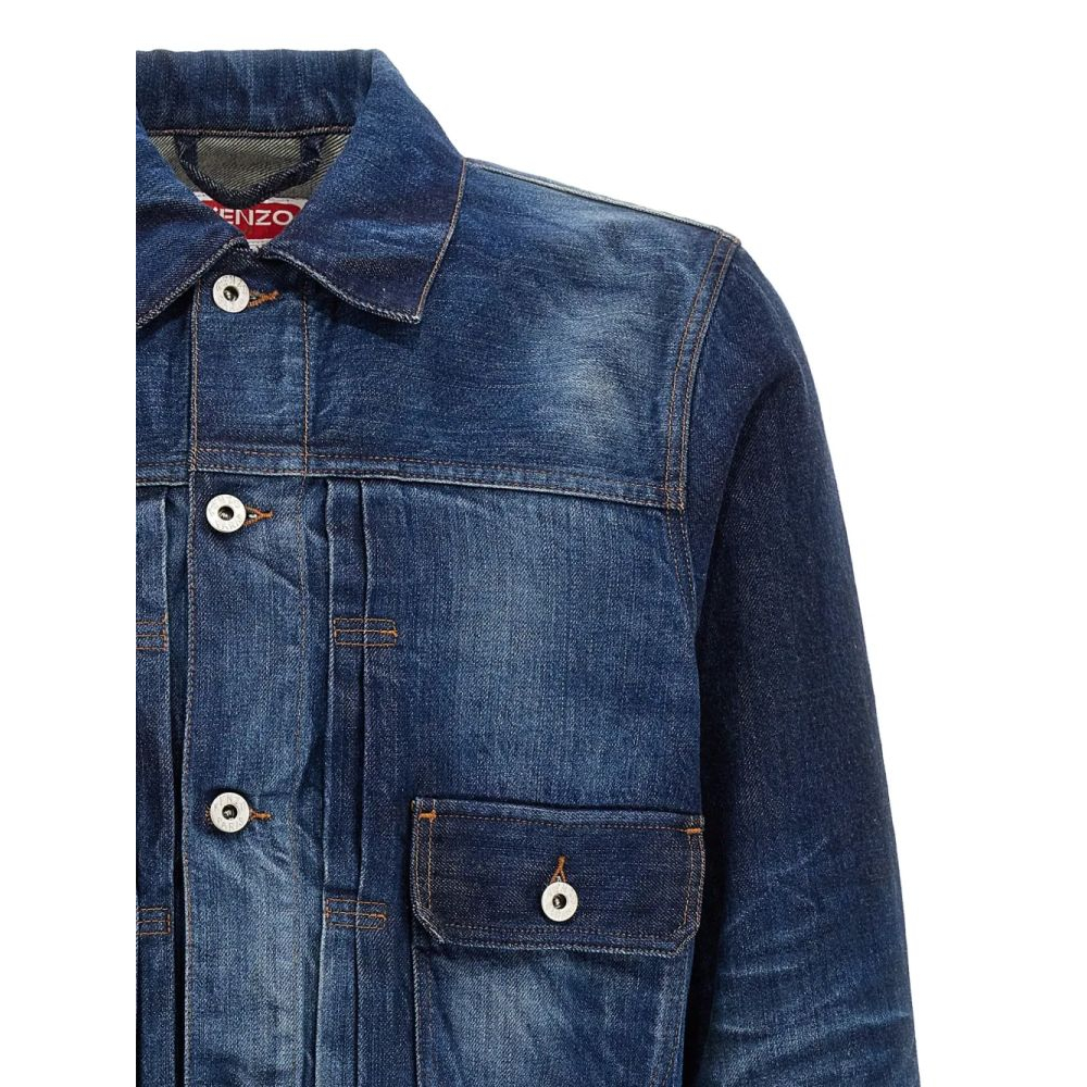Veste en jeans 'Stone-Washed' pour Hommes