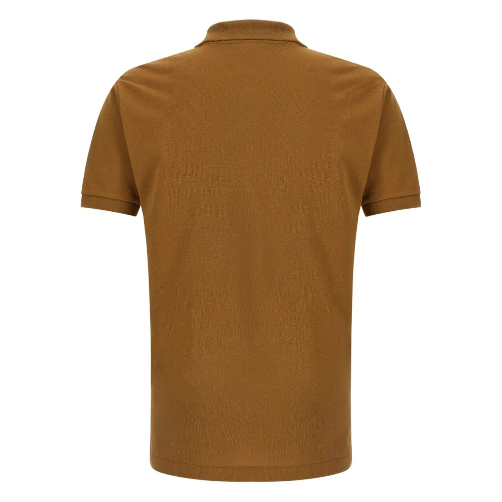 'Logo-Patch Piqué' Polohemd für Herren