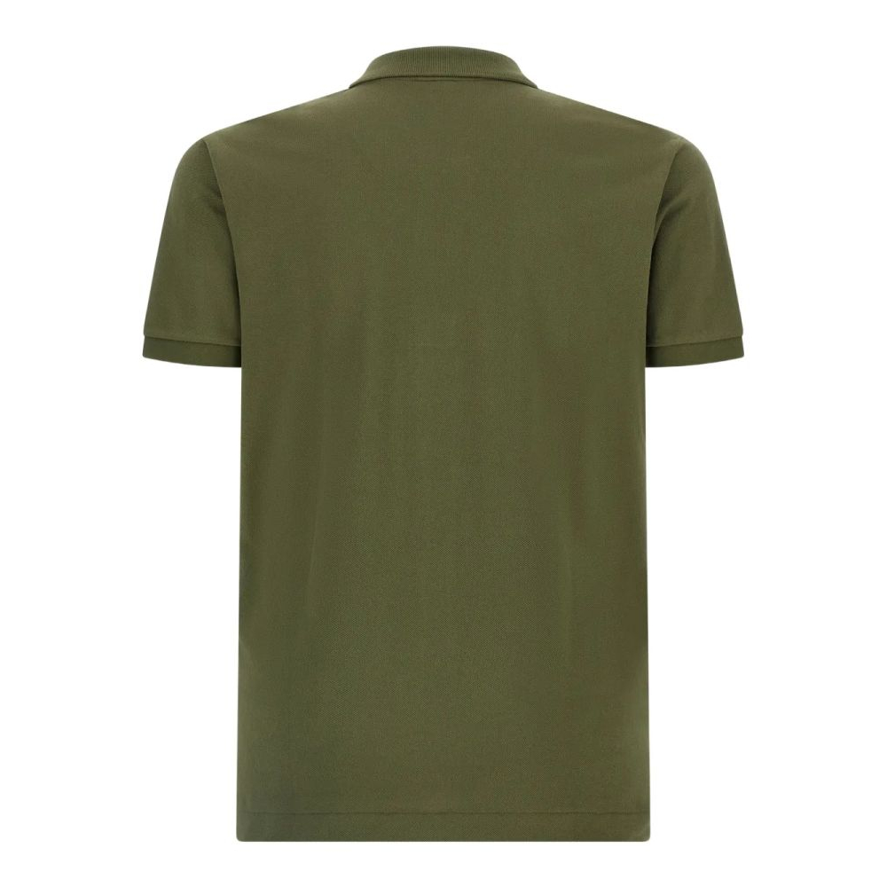 'Logo-Patch Piqué' Polohemd für Herren