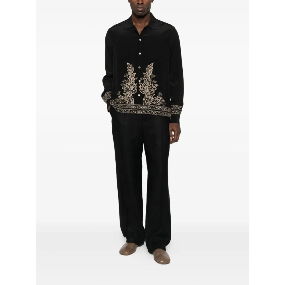 Men's 'Beaded-Embellishment' Shirt