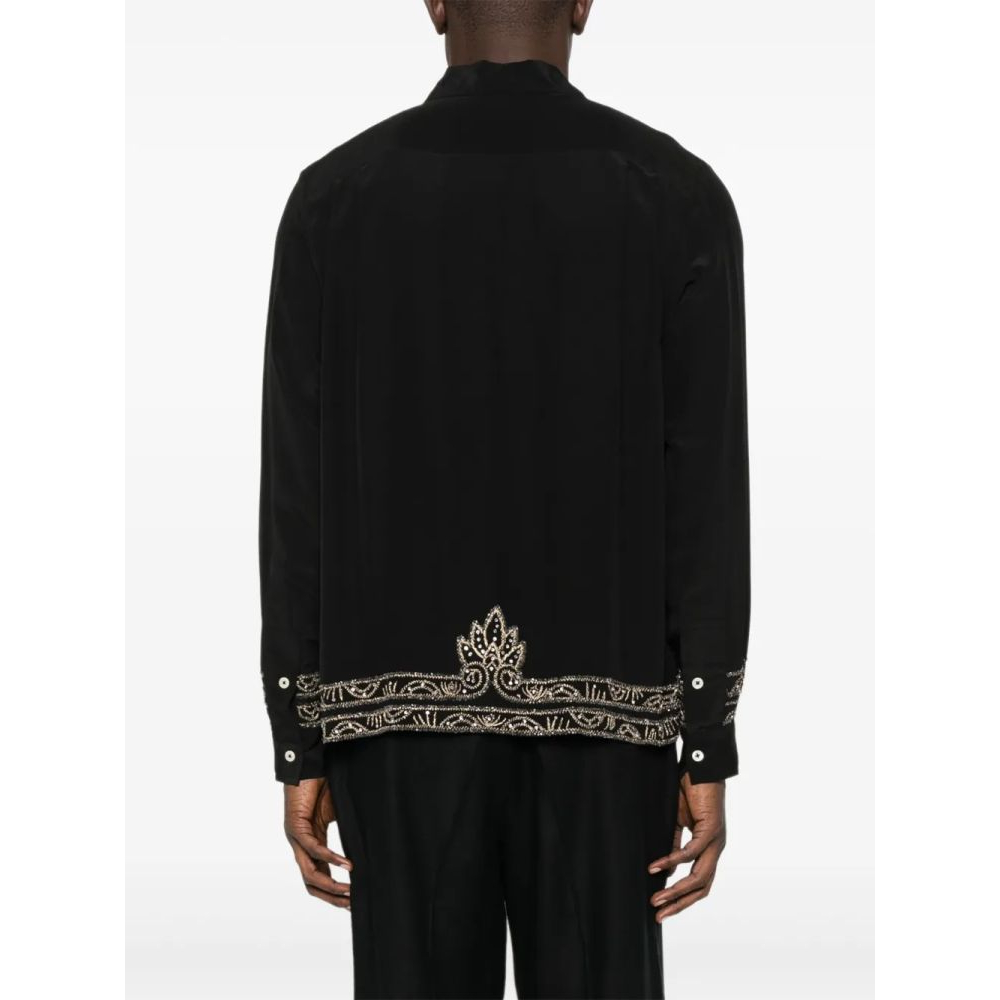 Men's 'Beaded-Embellishment' Shirt