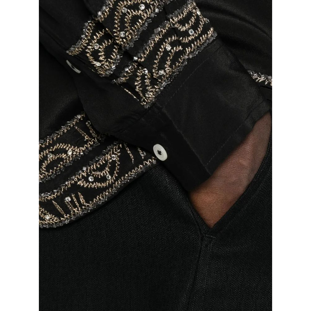 Men's 'Beaded-Embellishment' Shirt