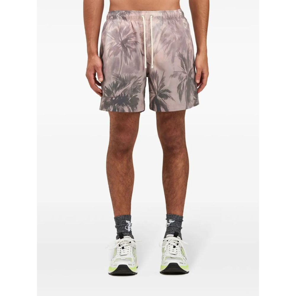 'Sunset Palms' Badeshorts für Herren