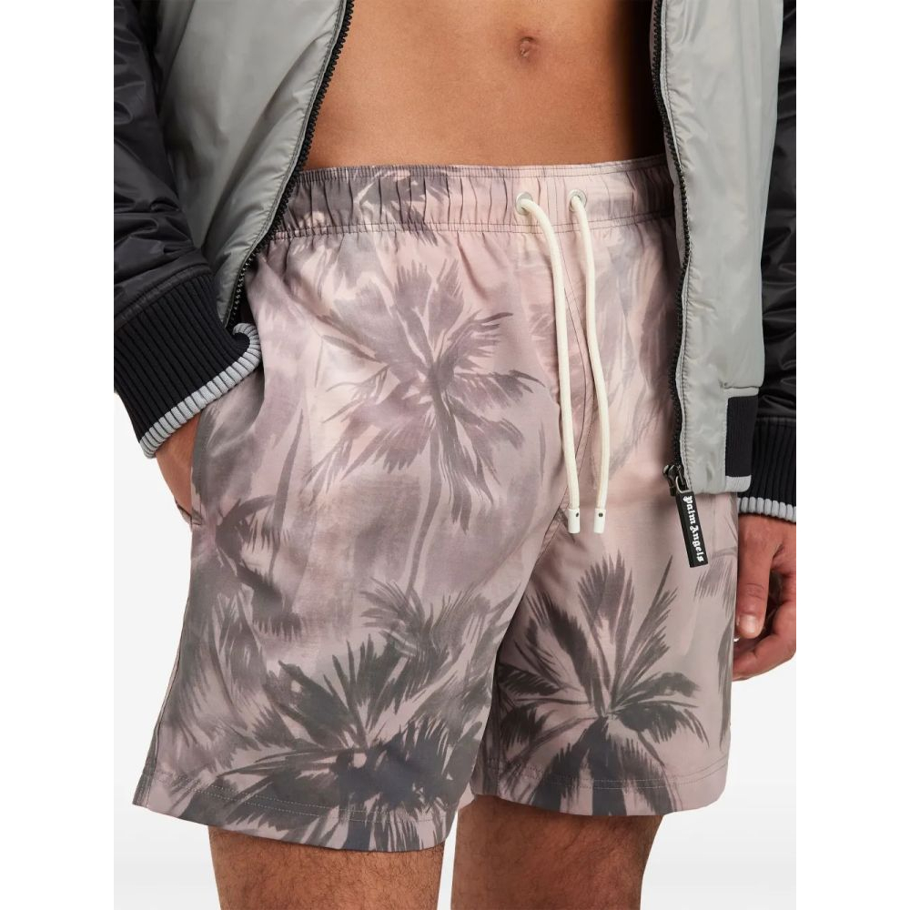 'Sunset Palms' Badeshorts für Herren
