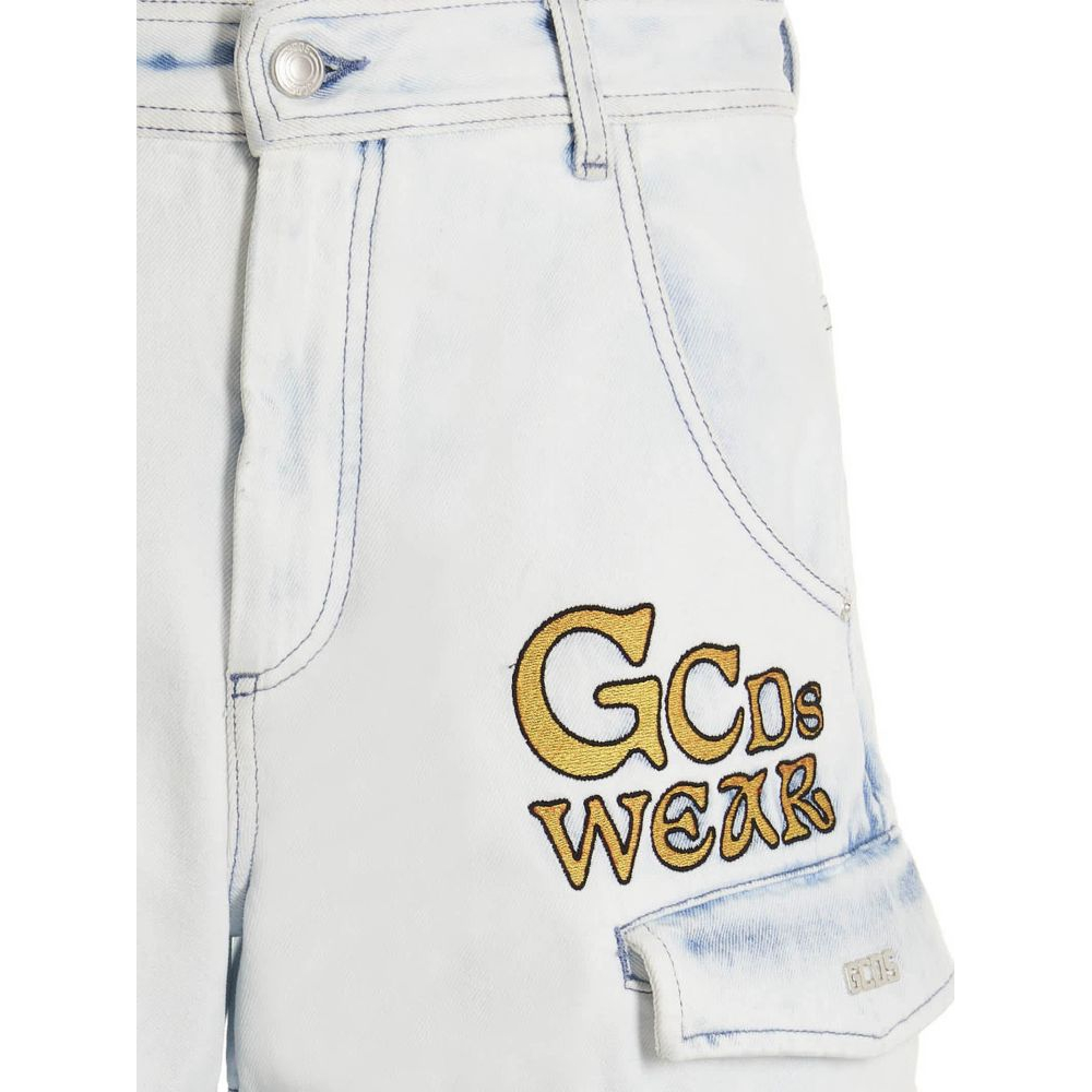 'Bleached Embroidered Ultracargo' Bermuda Shorts für Herren