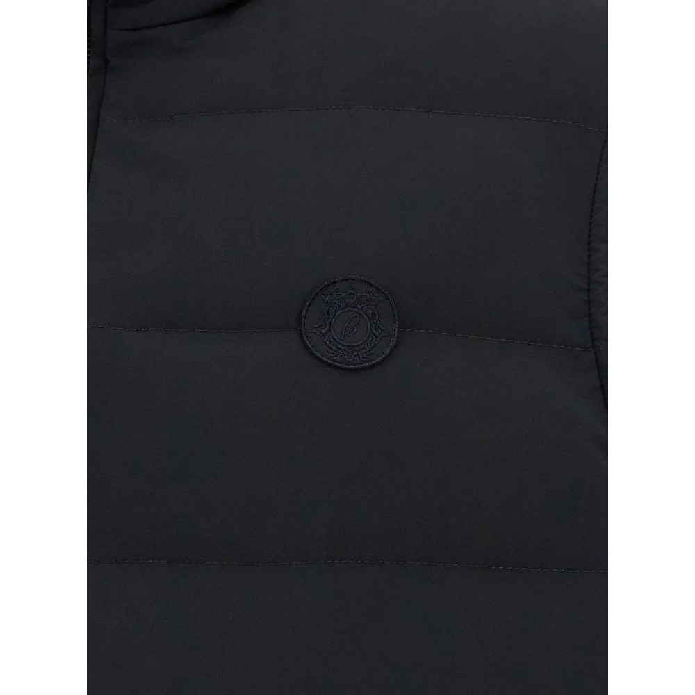 Gilet 'Quilted Logo-Patch' pour Hommes