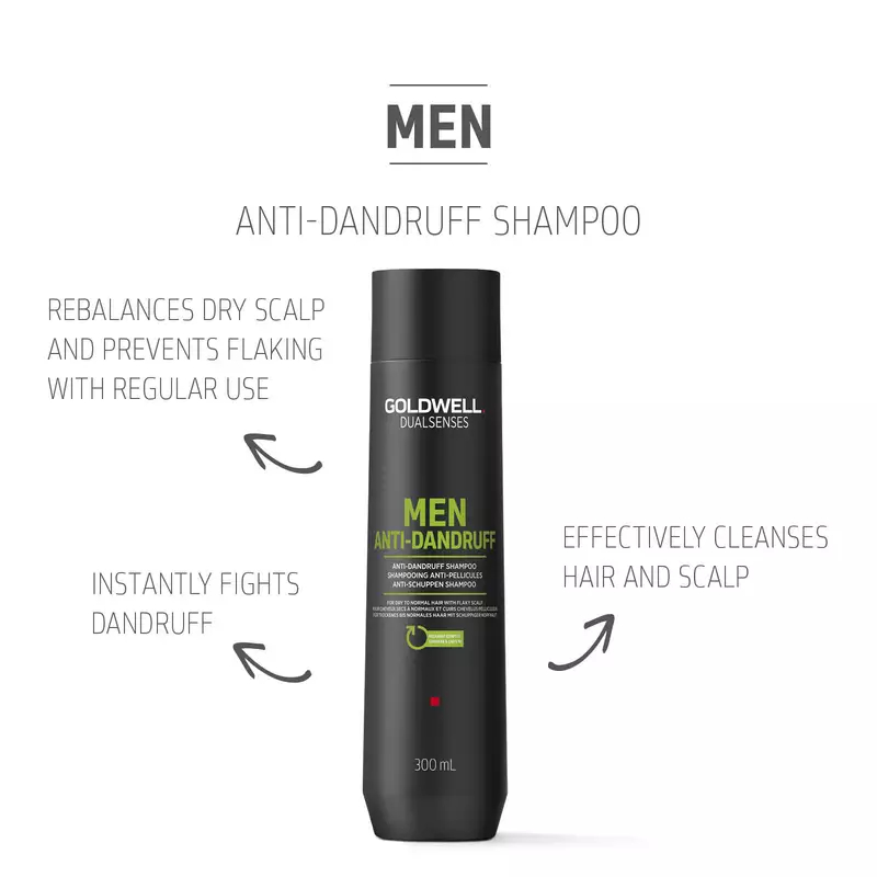 'Dualsenses Men' Anti-Dandruff Shampoo - 300 ml