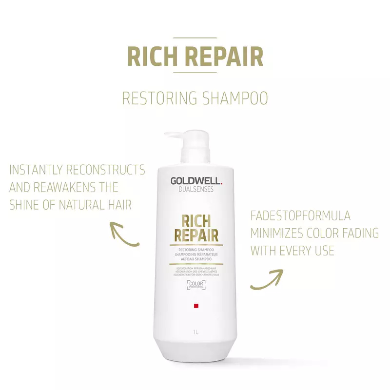 Shampoing 'Dualsenses Rich Repair Restoring' - 1 L