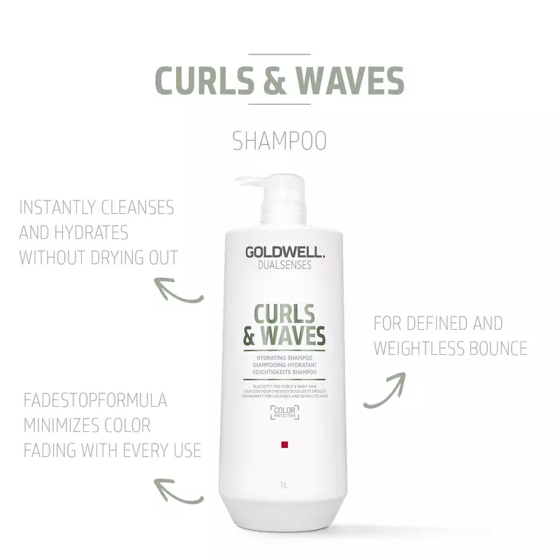 'Dualsenses Curls & Waves Hydrating' Shampoo - 1 L