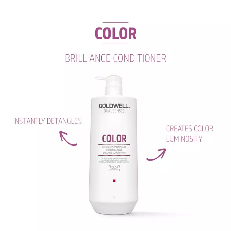 Après-shampoing 'Dualsenses Color Brilliance' - 1 L