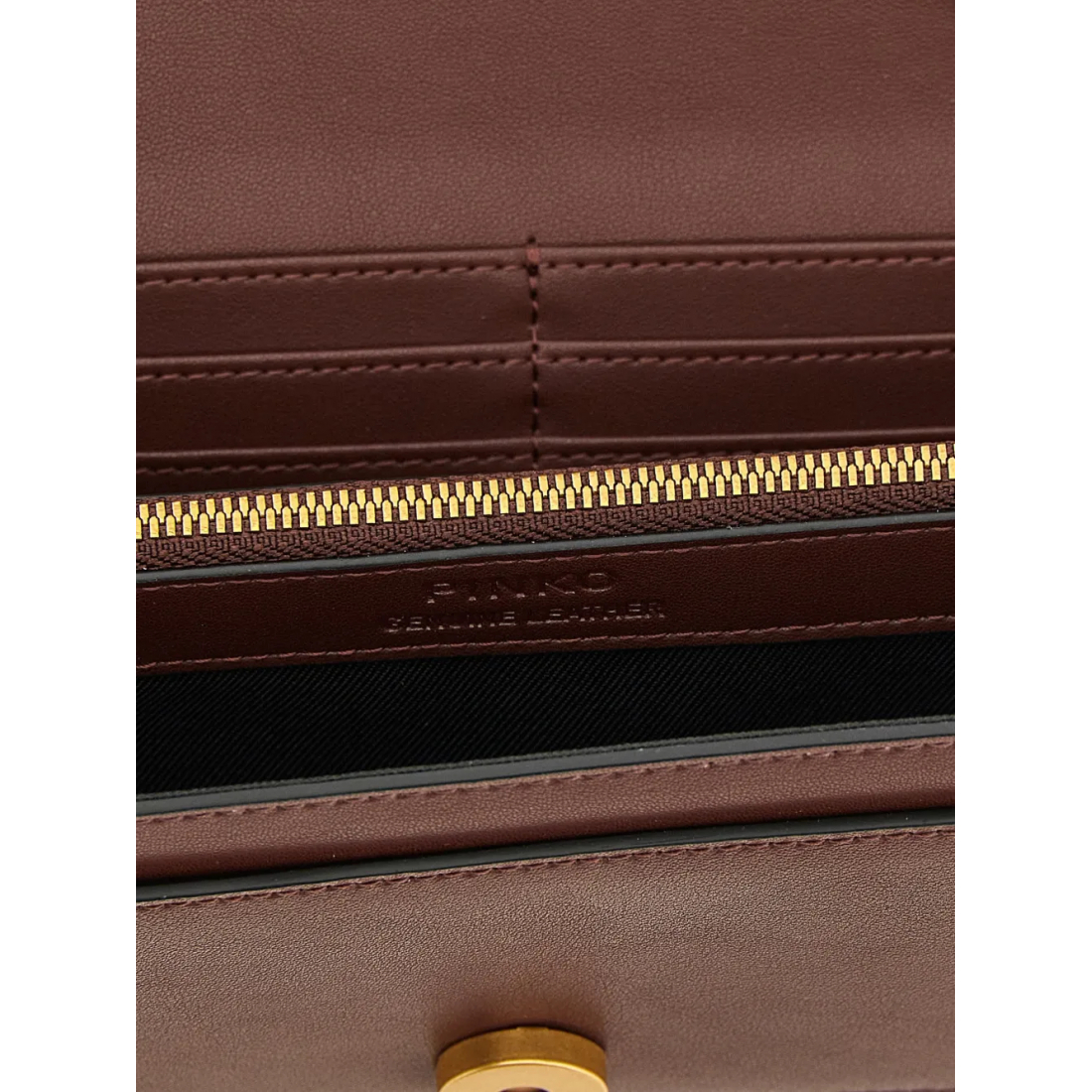 Women's 'Love Simply Metallic Buckle Flap' Wallet