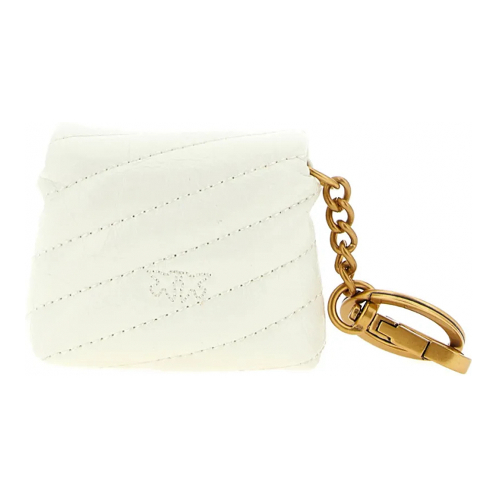 Women's 'Shiny Quilted' Keychain Pouch