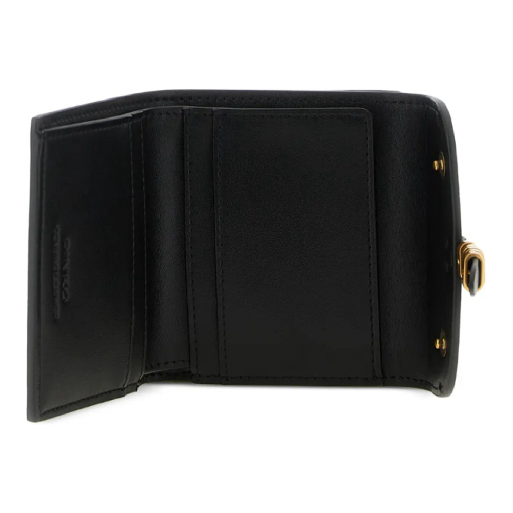 Women's 'Saddle Metal Rings' Wallet