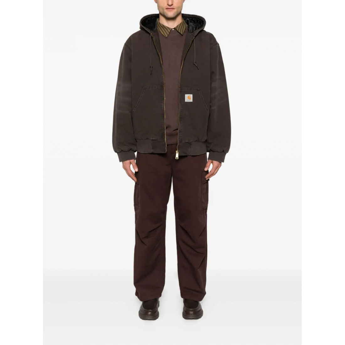 Sweatshirt 'Logo-Patch' pour Hommes