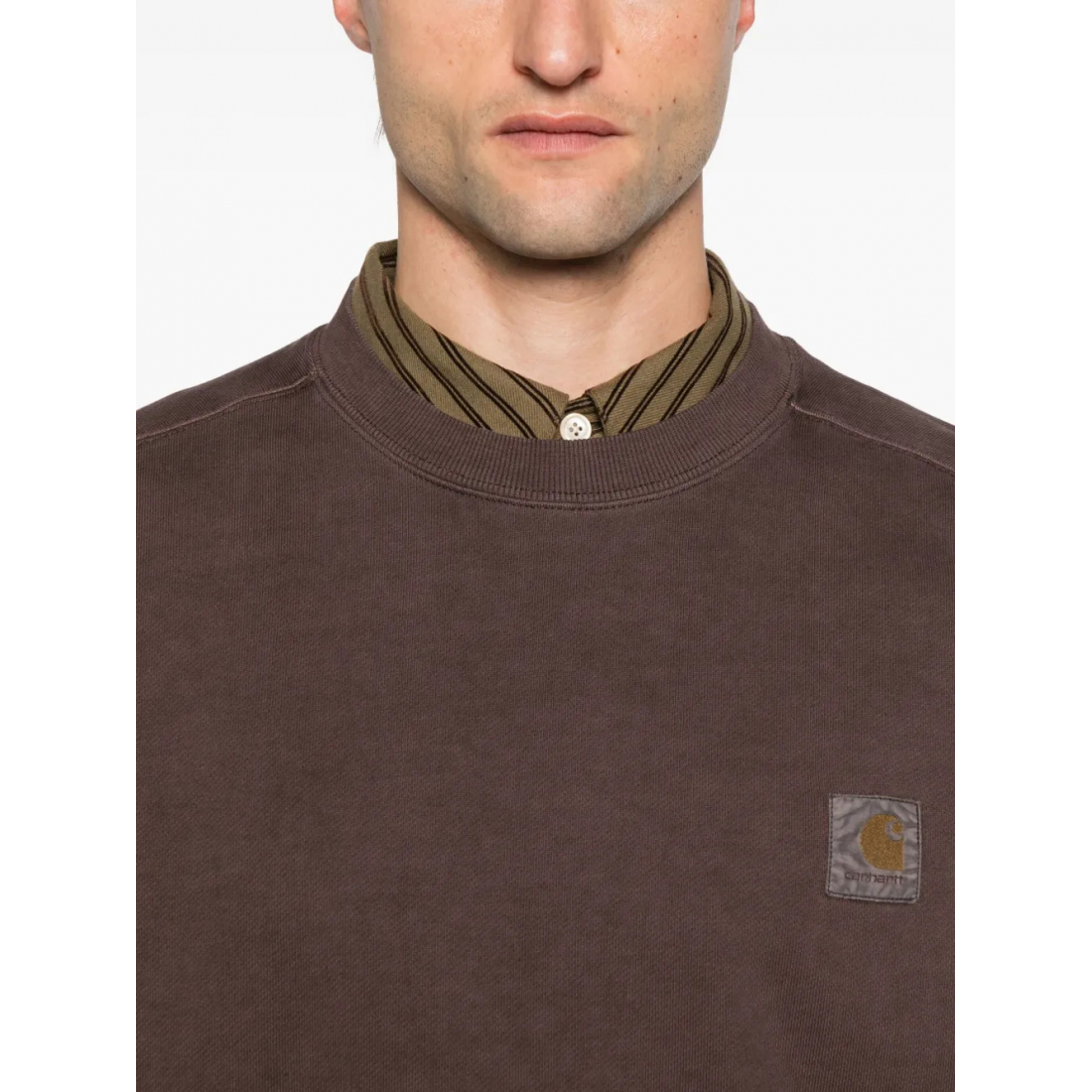 Sweatshirt 'Logo-Patch' pour Hommes