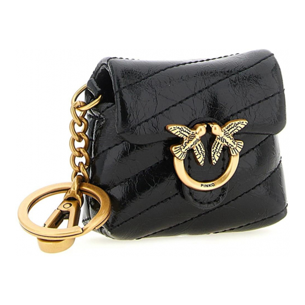 Women's 'Love Birds Bag' Keychain Pouch