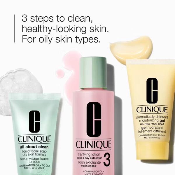 Kit de nettoyage 'Skin School Cleanser Refresher 3-Step Skin Care Kit - Ski' - 3 Pièces