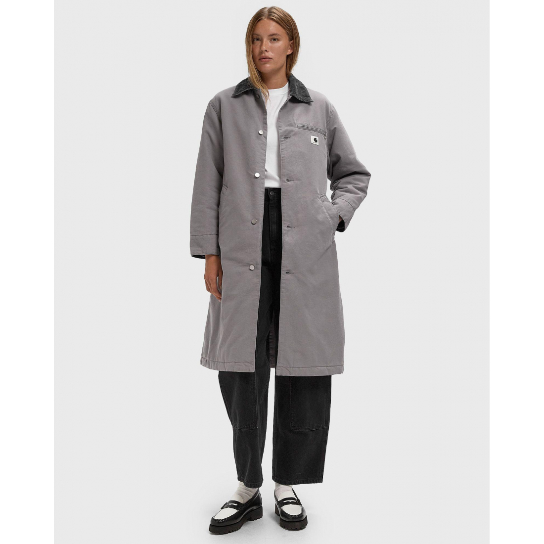 Doudoune 'Corduroy-Collar Button' pour Femmes