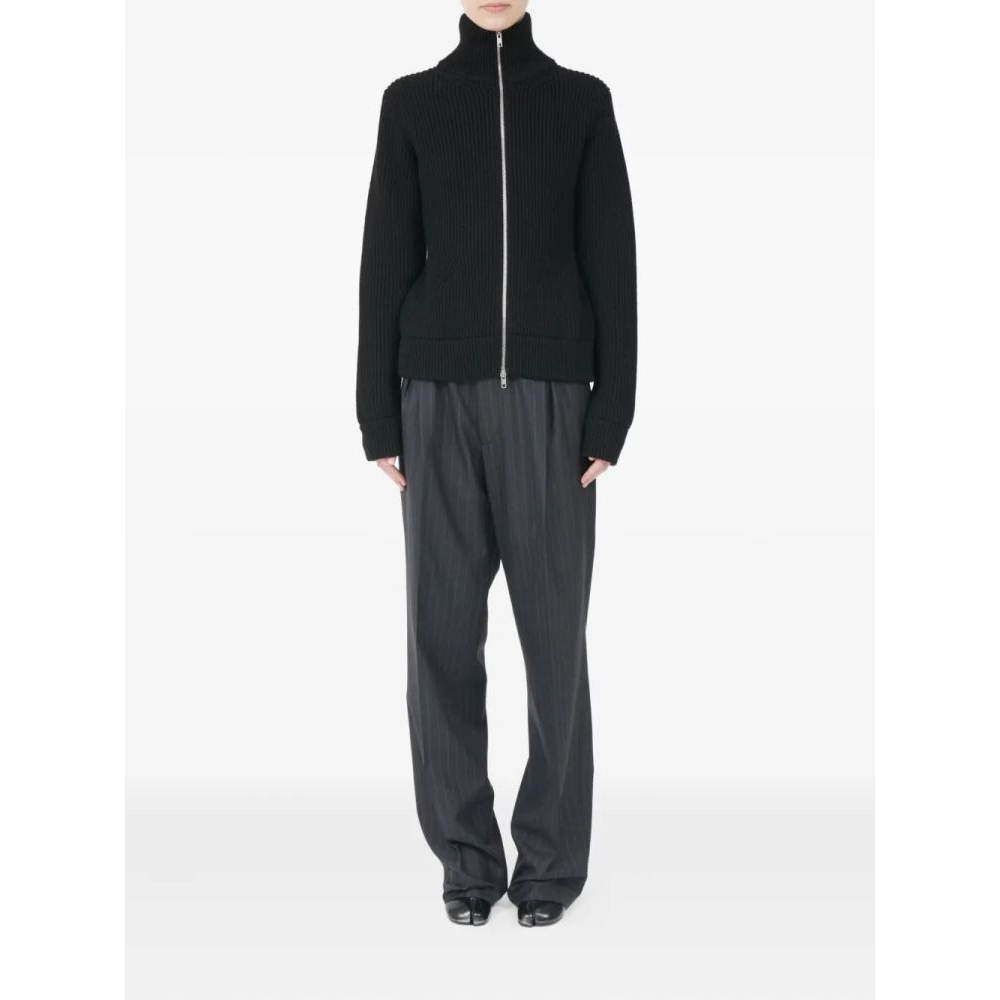 Cardigan 'Ribbed Zip-Fastening' pour Femmes