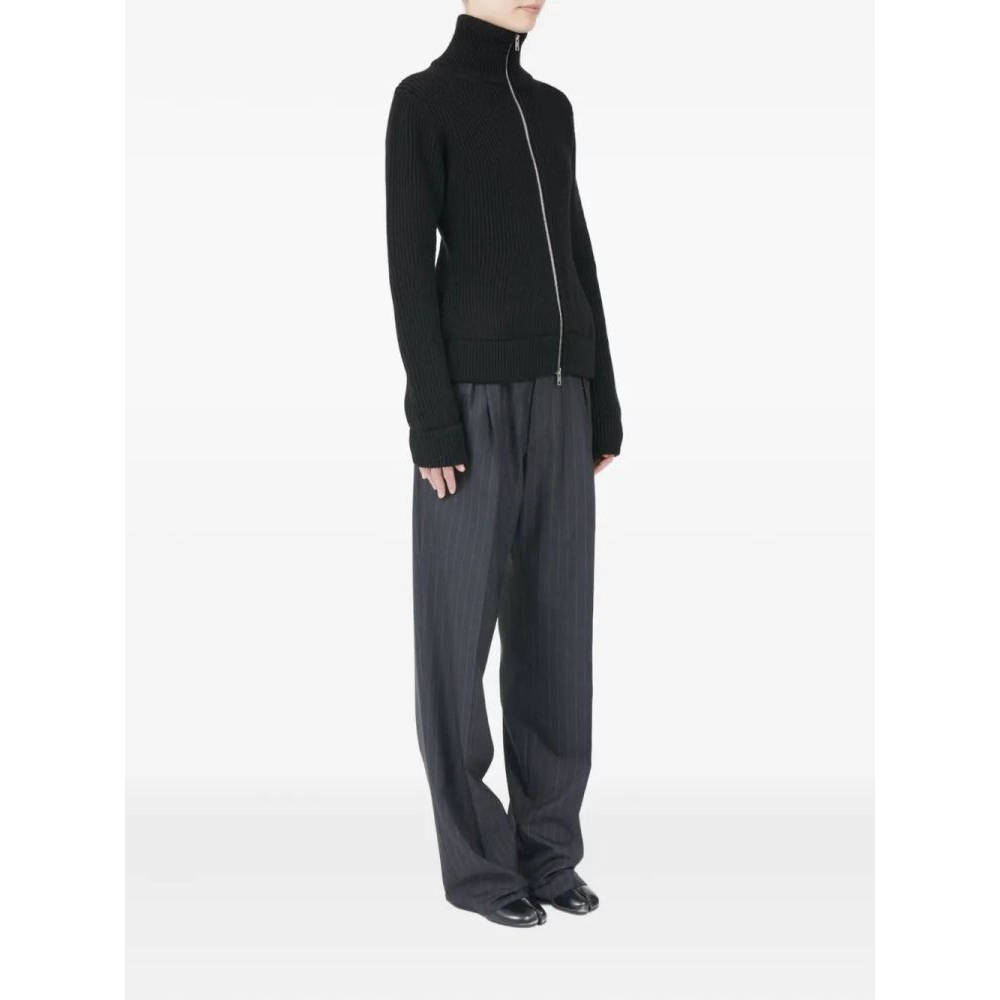 Cardigan 'Ribbed Zip-Fastening' pour Femmes