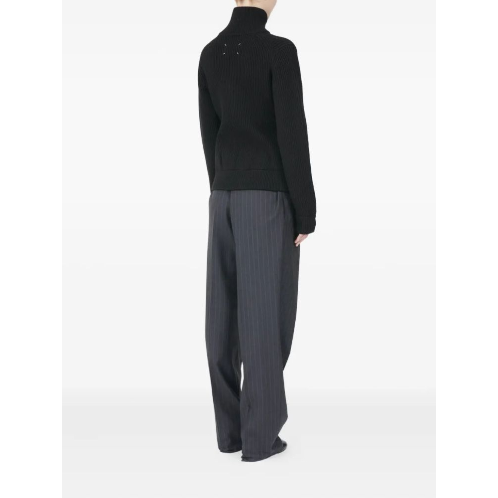 Cardigan 'Ribbed Zip-Fastening' pour Femmes