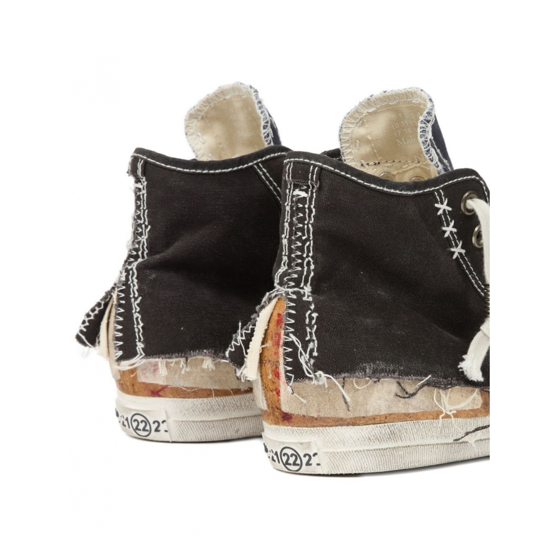 Sneakers 'Distressed High-Top' pour Femmes