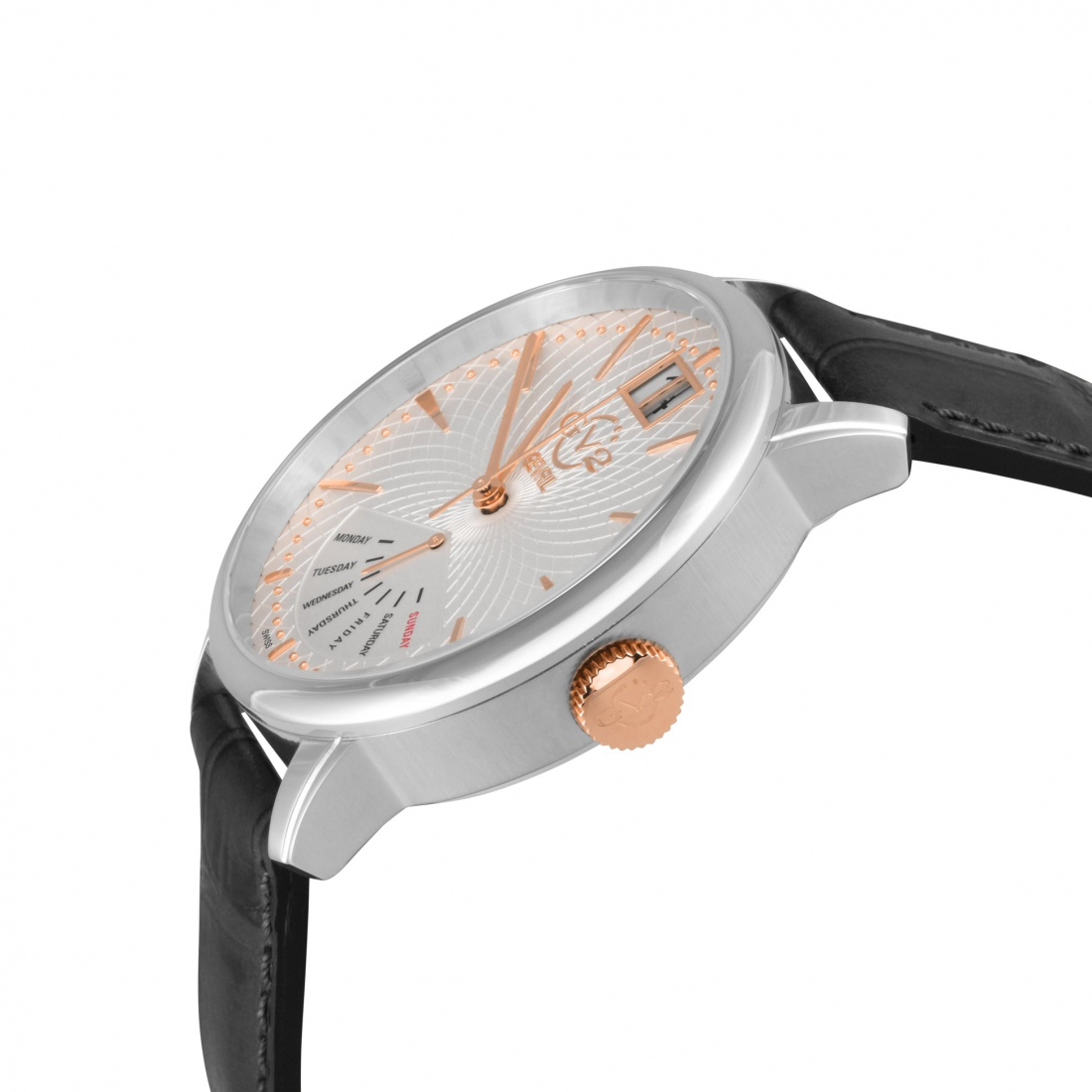 Montre 'Rovescio' Quartz Suisse pour Hommes