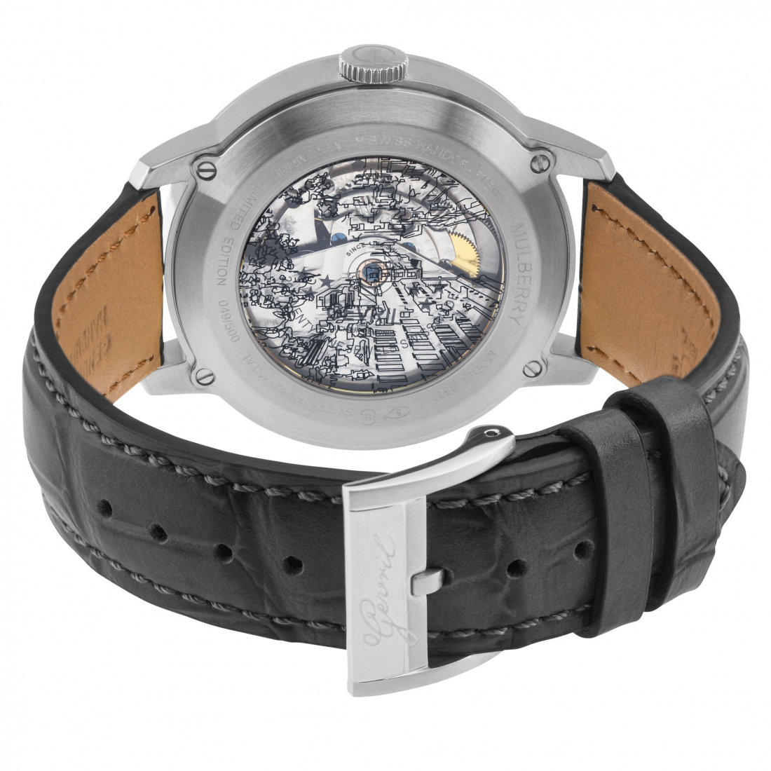 Montre 'Mulberry' Automatique Suisse pour Hommes