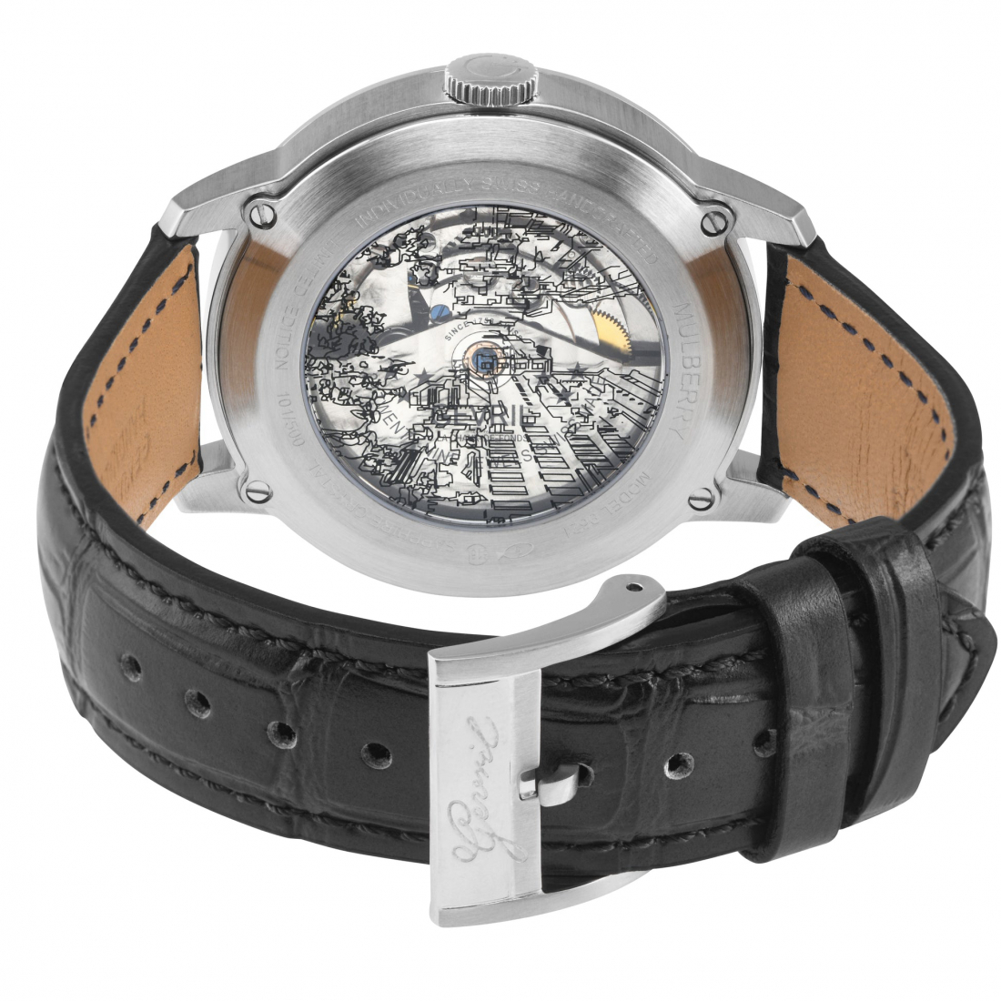 Montre 'Mulberry' Automatique Suisse pour Hommes