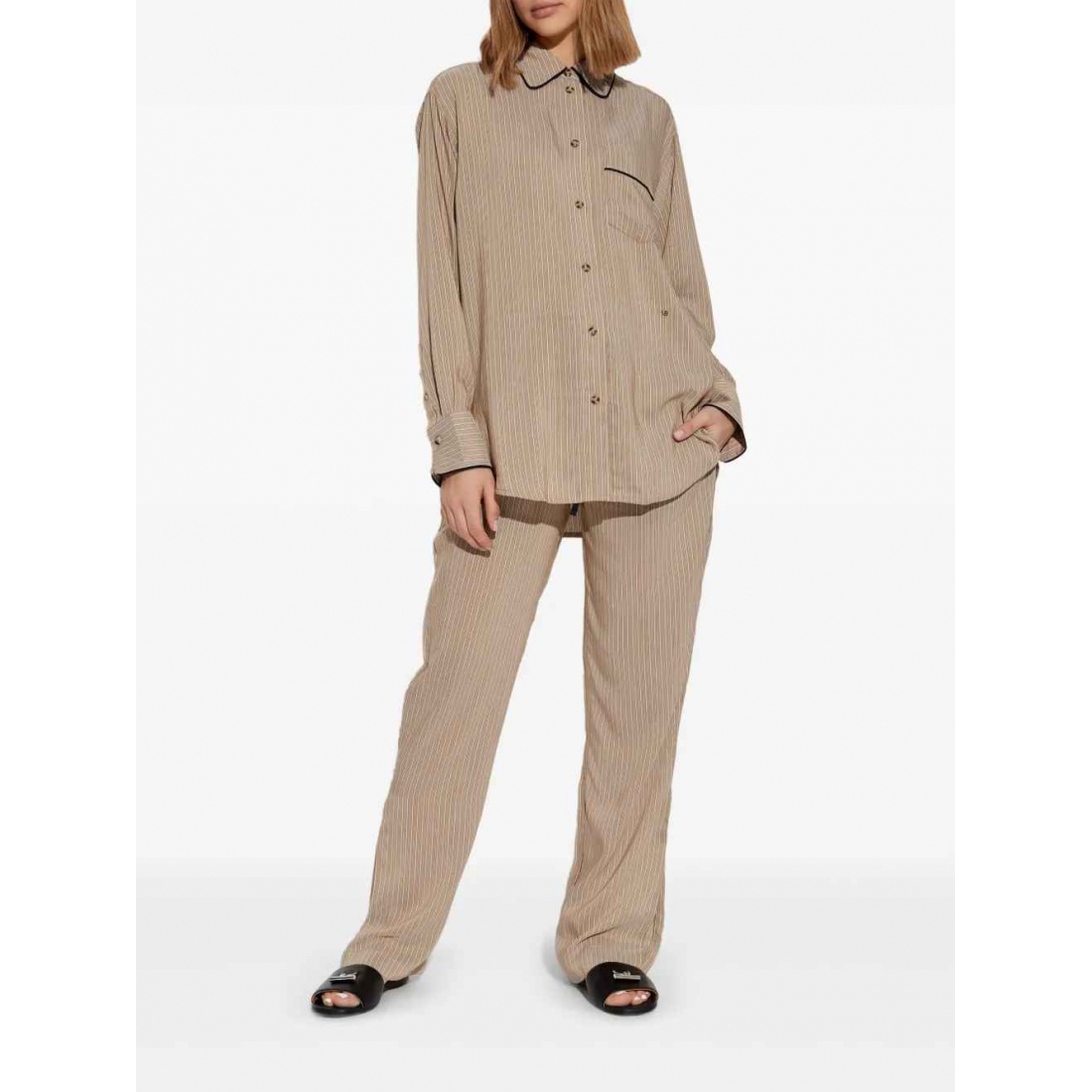 Chemise de pyjama 'Stripe' pour Femmes
