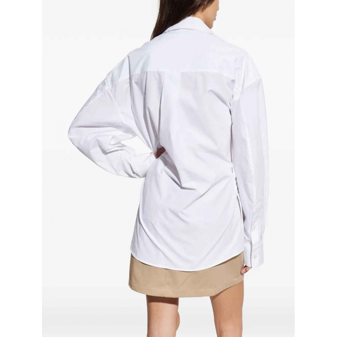 Robe mini 'Wrap-Shirt' pour Femmes