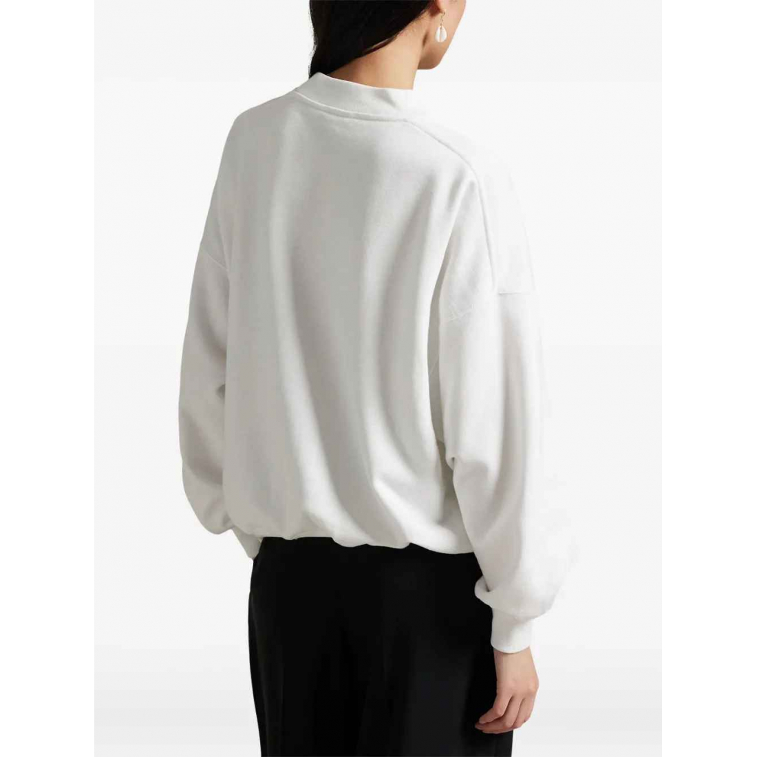 Sweatshirt 'Logo-Embroidered' pour Femmes