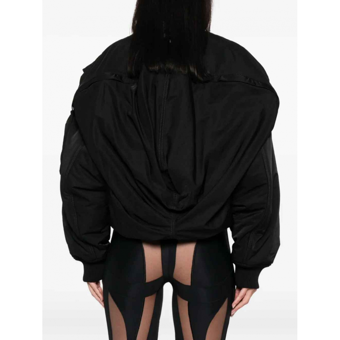 Blouson bomber 'Zip-Fastening Cropped' pour Femmes