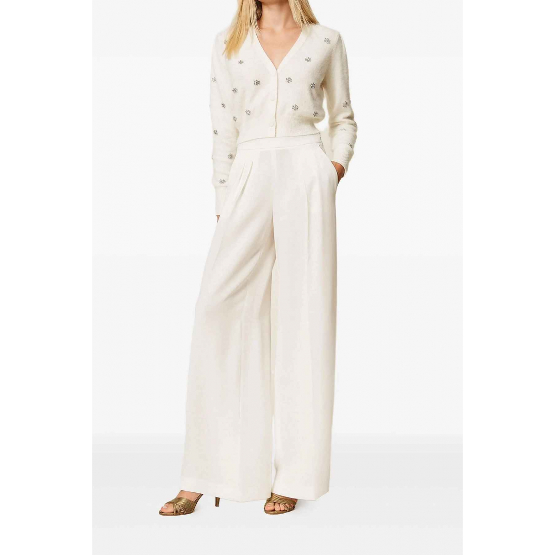 Pantalon 'Crêpe' pour Femmes