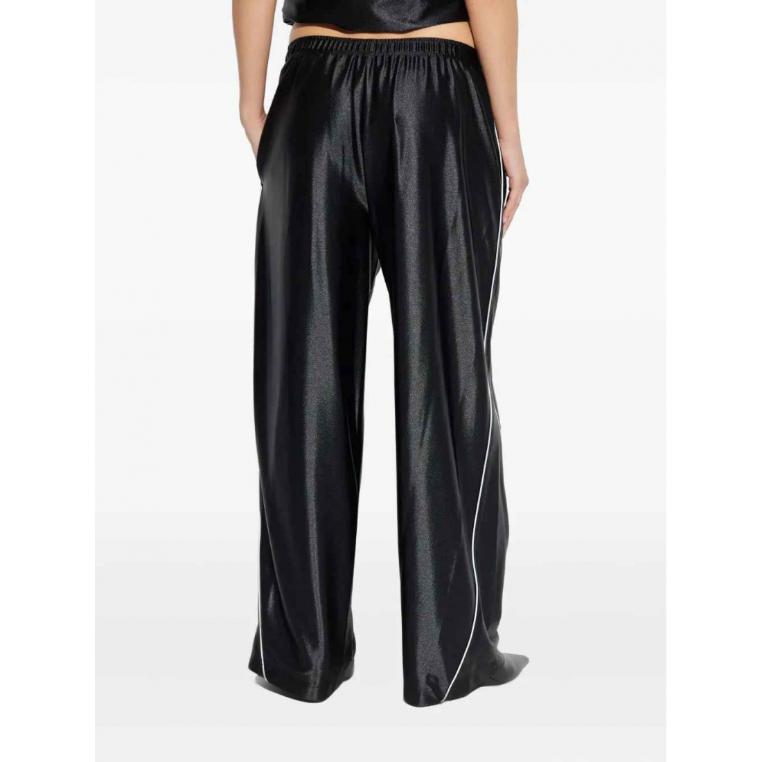 Pantalon 'Elasticated-Waistband Trim-Detal' pour Femmes