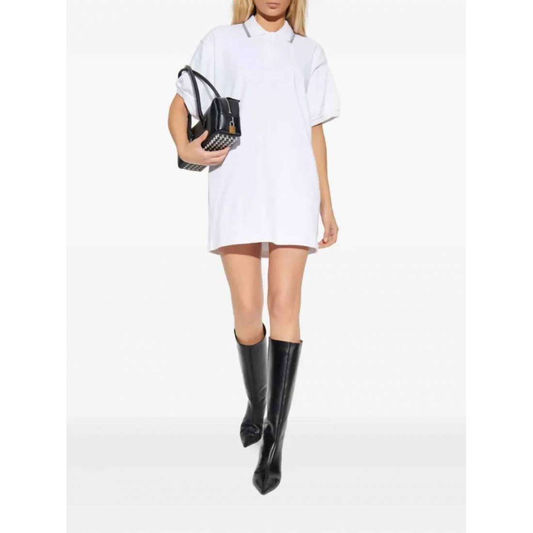Robe mini 'Polo-Collar' pour Femmes