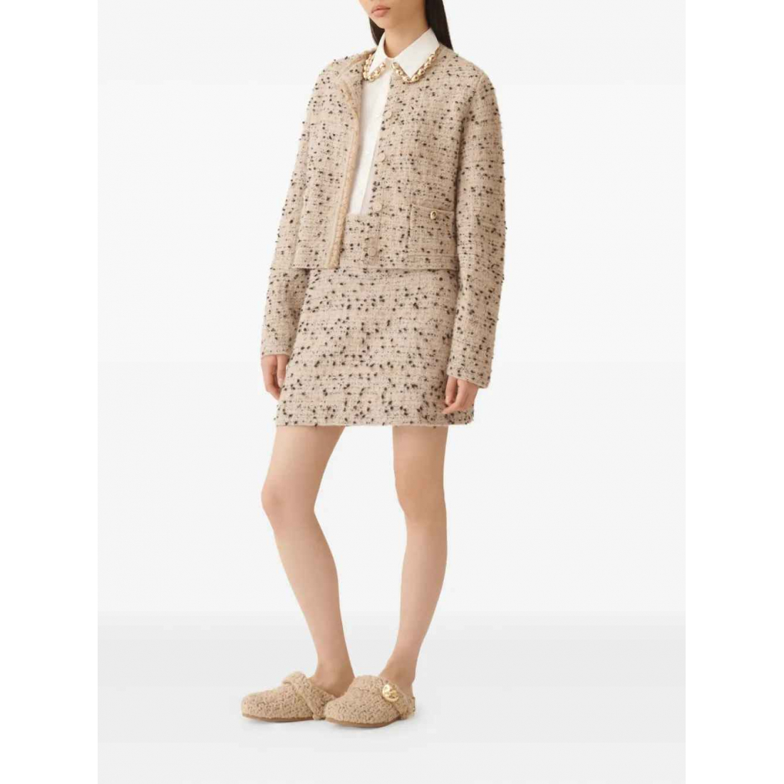 Chemise 'Chain-Embellished' pour Femmes