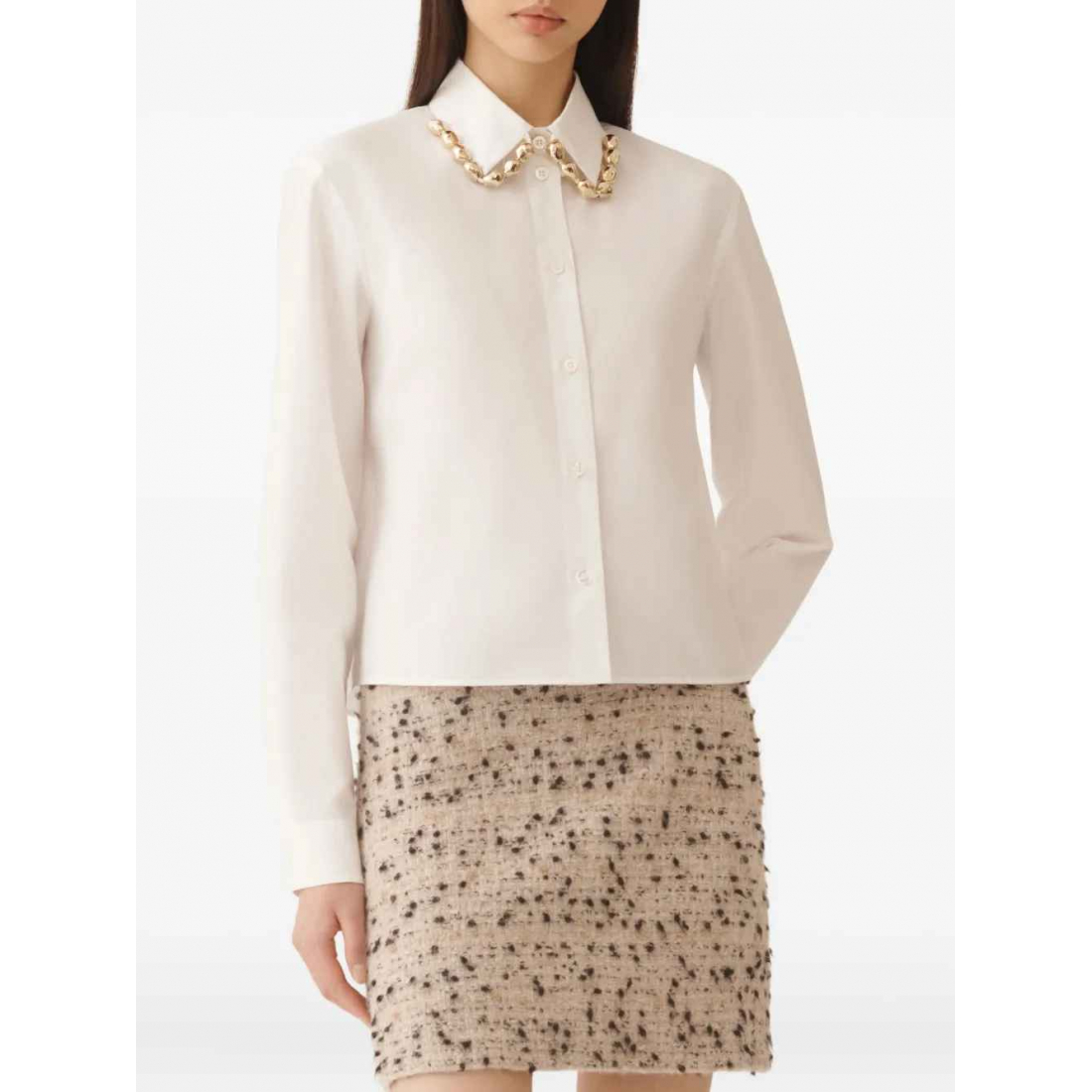 Chemise 'Chain-Embellished' pour Femmes