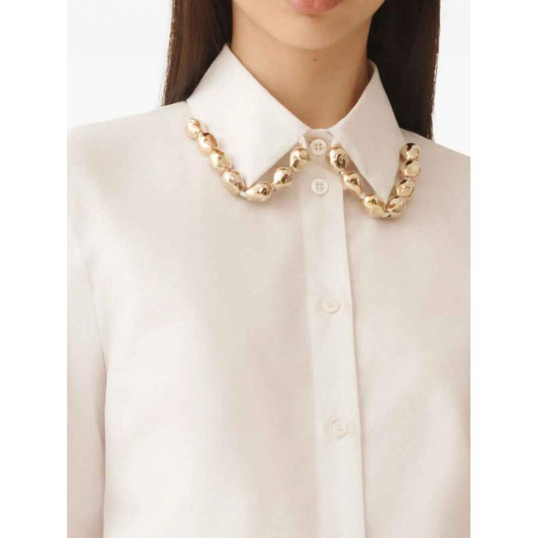 Chemise 'Chain-Embellished' pour Femmes
