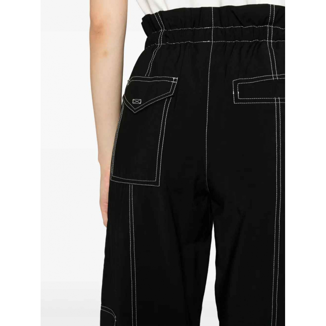 Pantalon 'Paperbag-Waist Cargo' pour Femmes