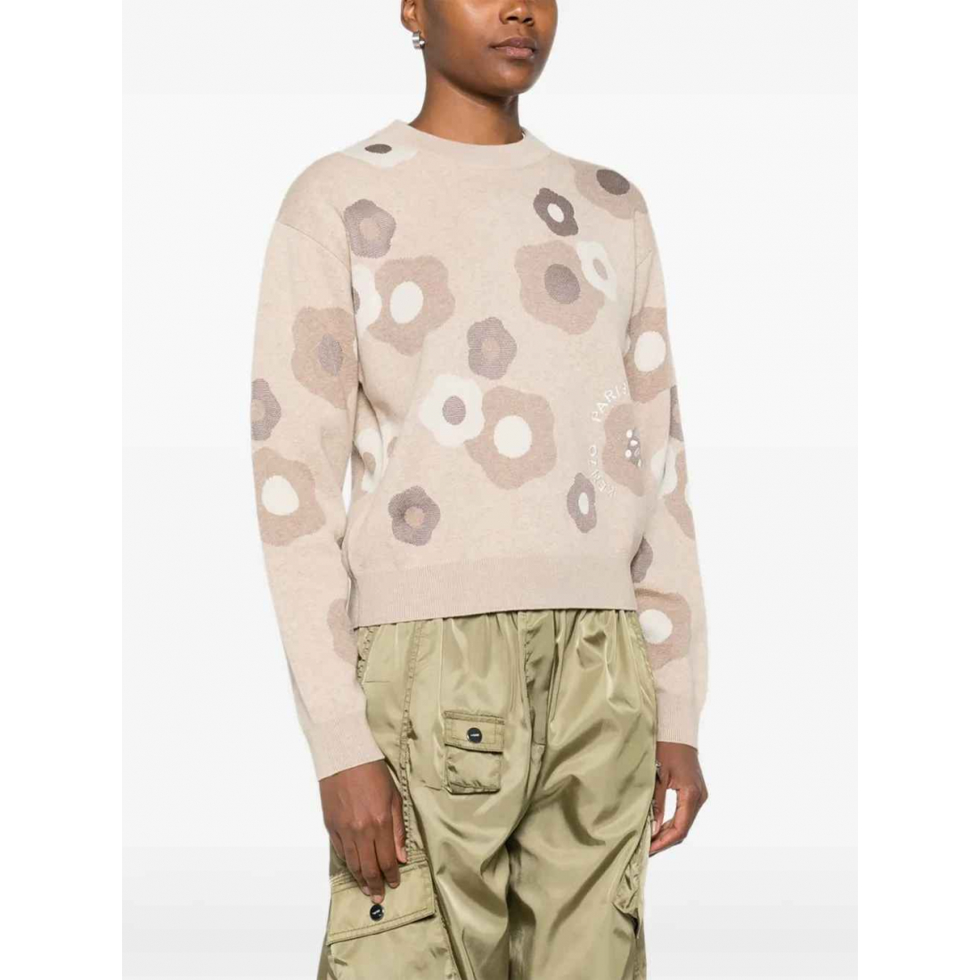 Pull 'Hana Dots Crew-Neck' pour Femmes
