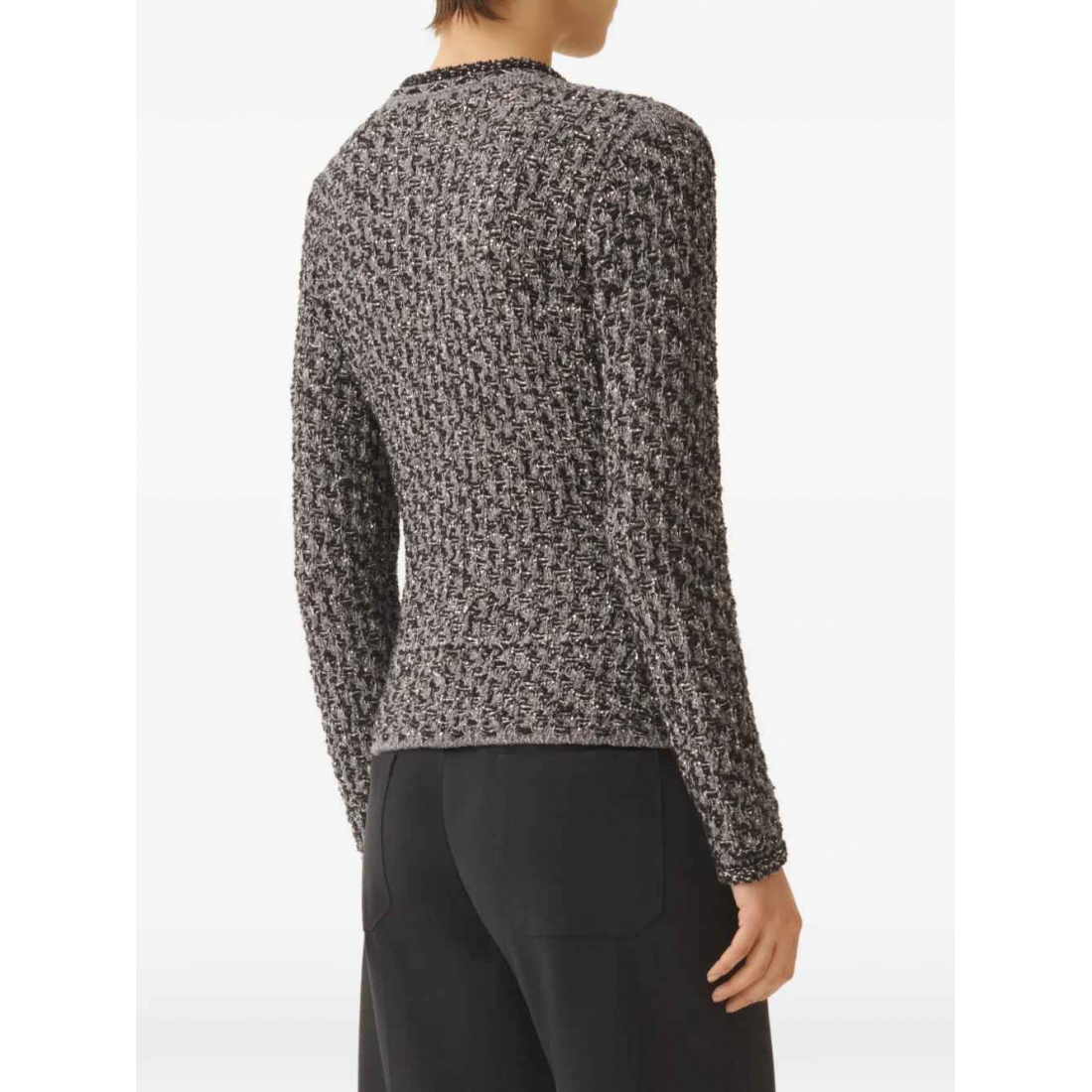 Veste 'Sequin-Effect Tweed' pour Femmes