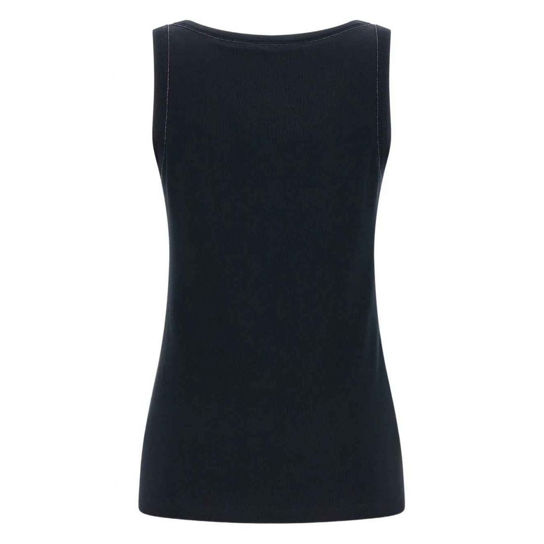 Top 'Jewel-Detail Round-Neck' pour Femmes