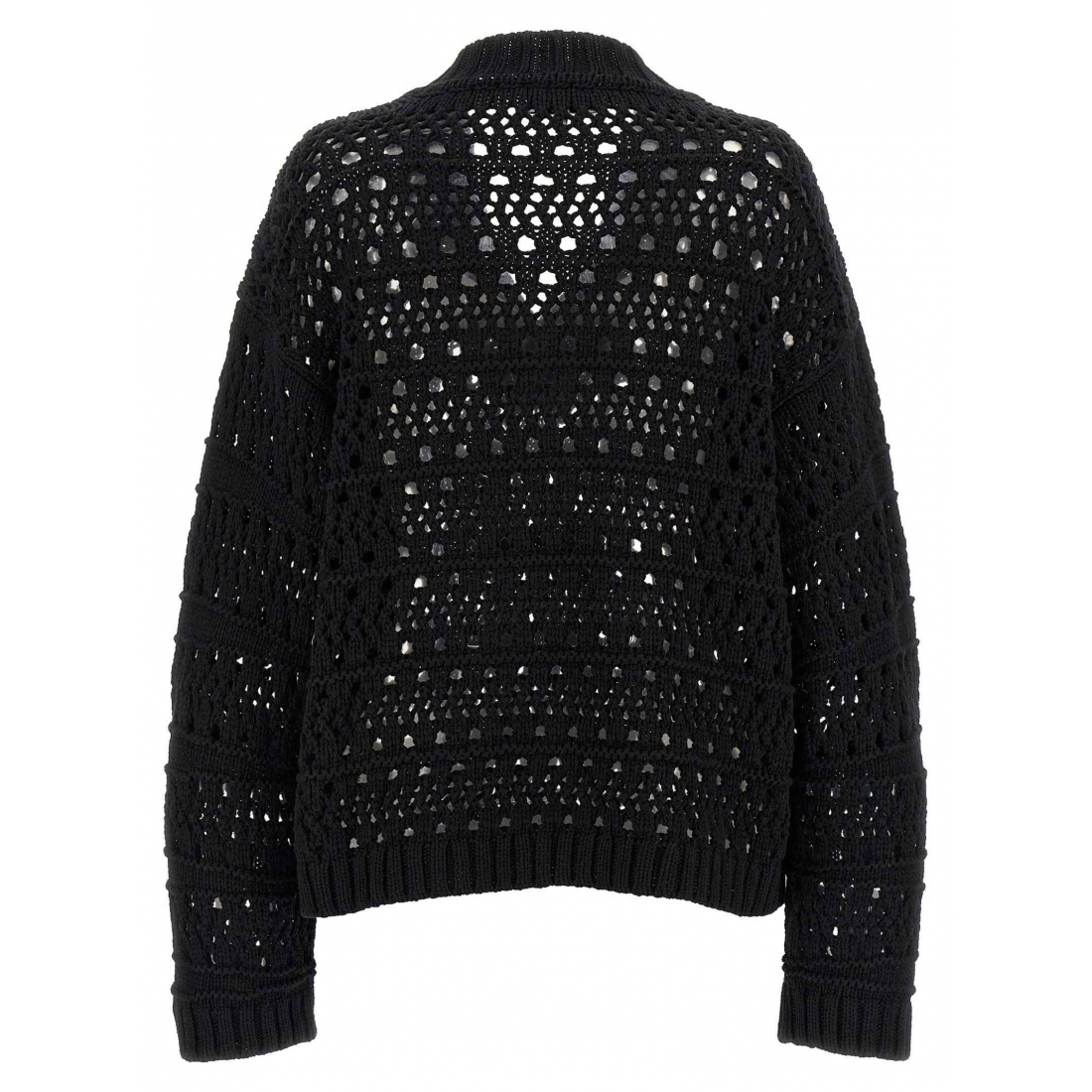 Pull 'Crochet V-Neck' pour Femmes