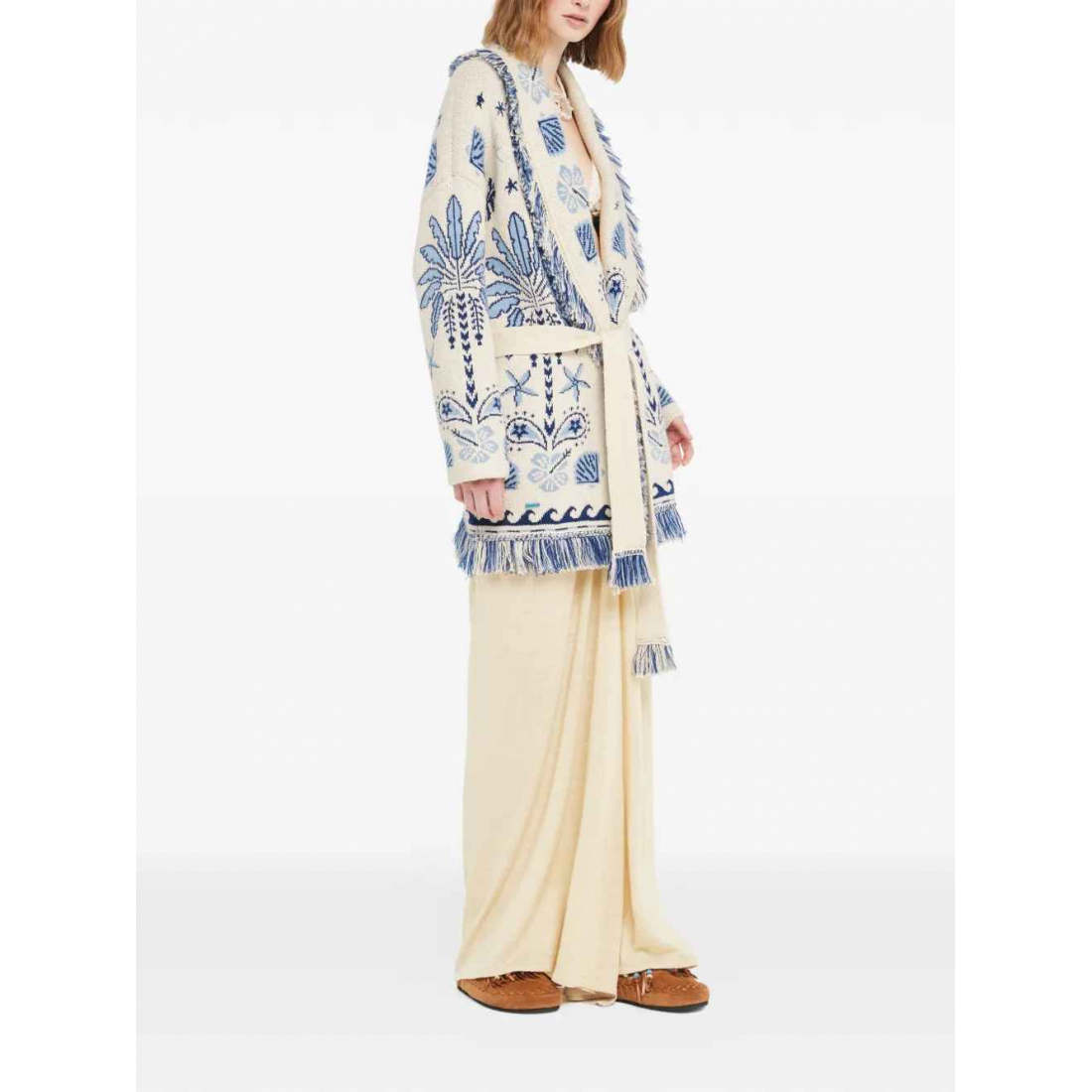 Manteau 'Echoes Of The Island Belted' pour Femmes