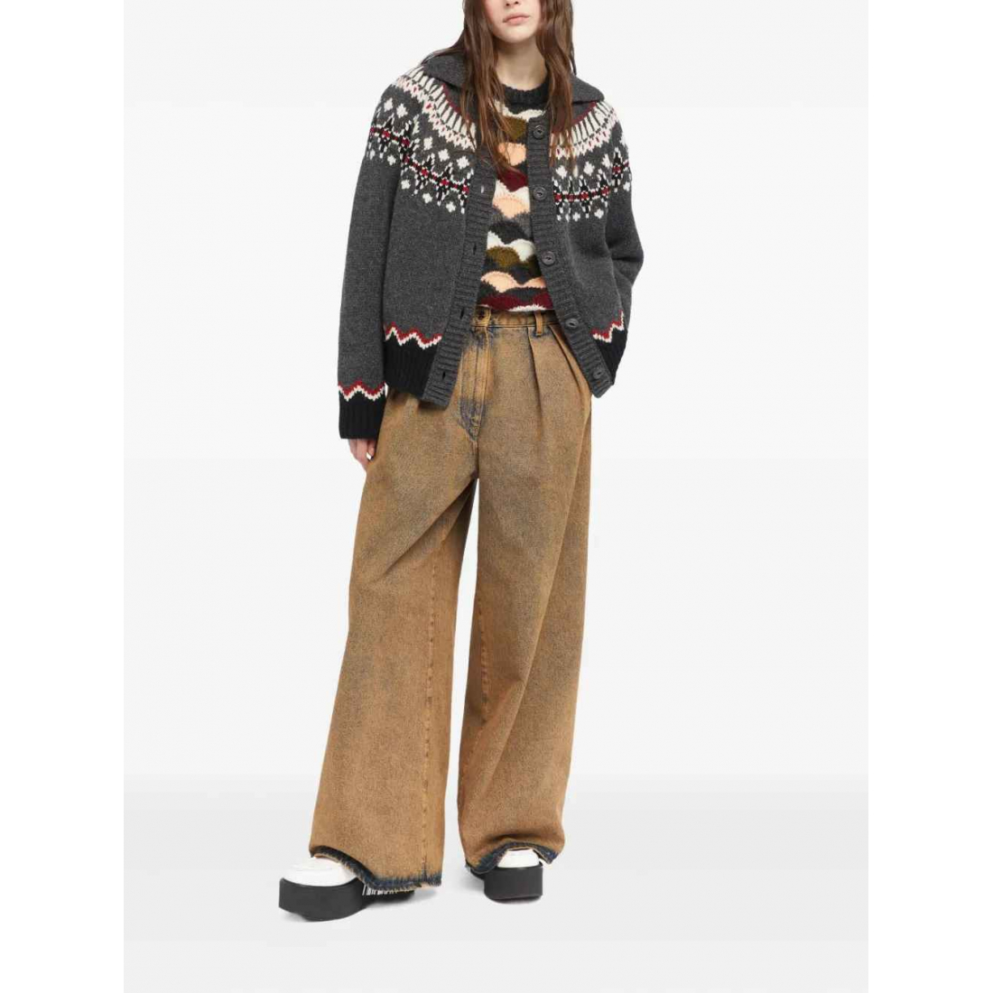 Jeans 'Desert Rose Pleat-Detailed' pour Femmes