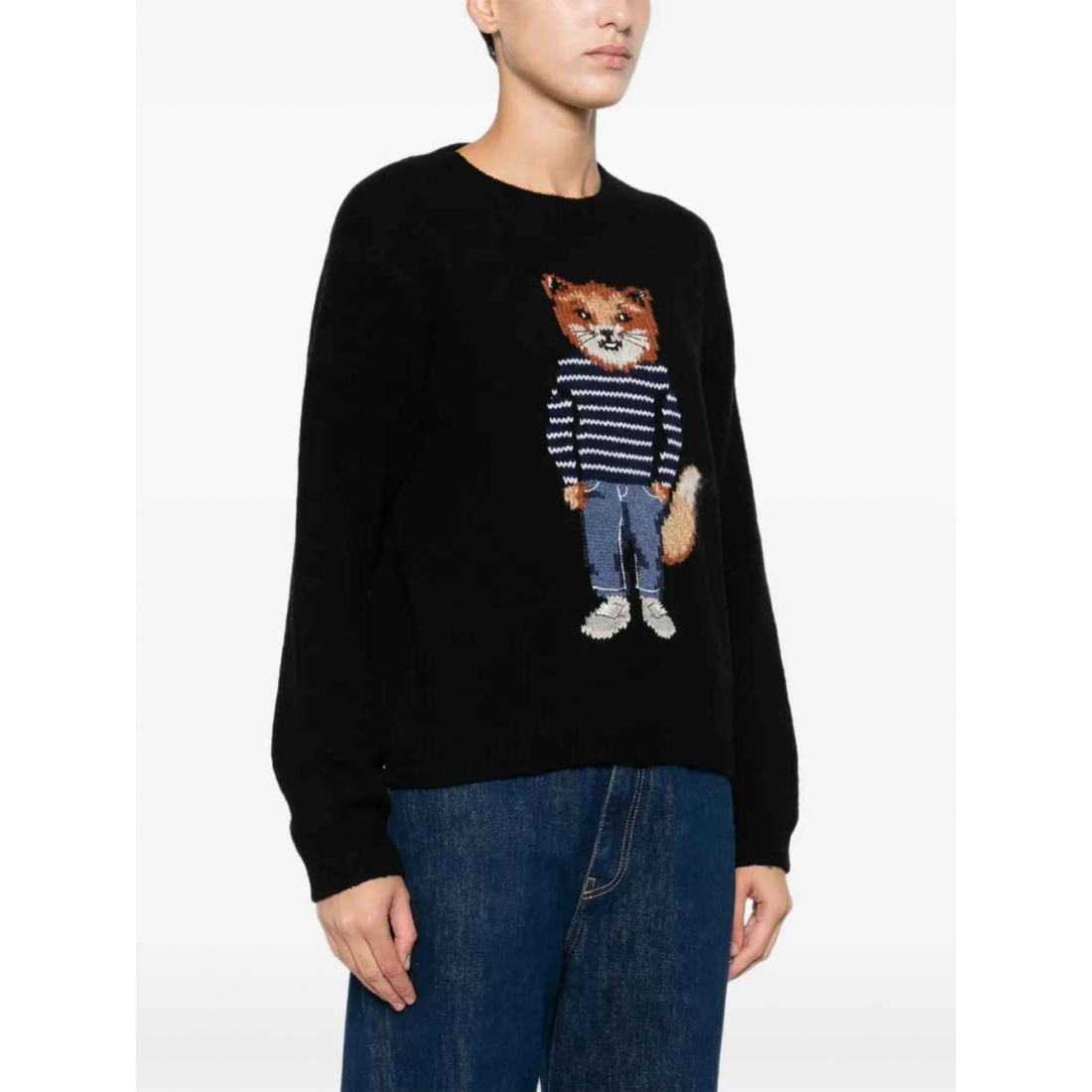 Pull 'Fox-Motif' pour Femmes