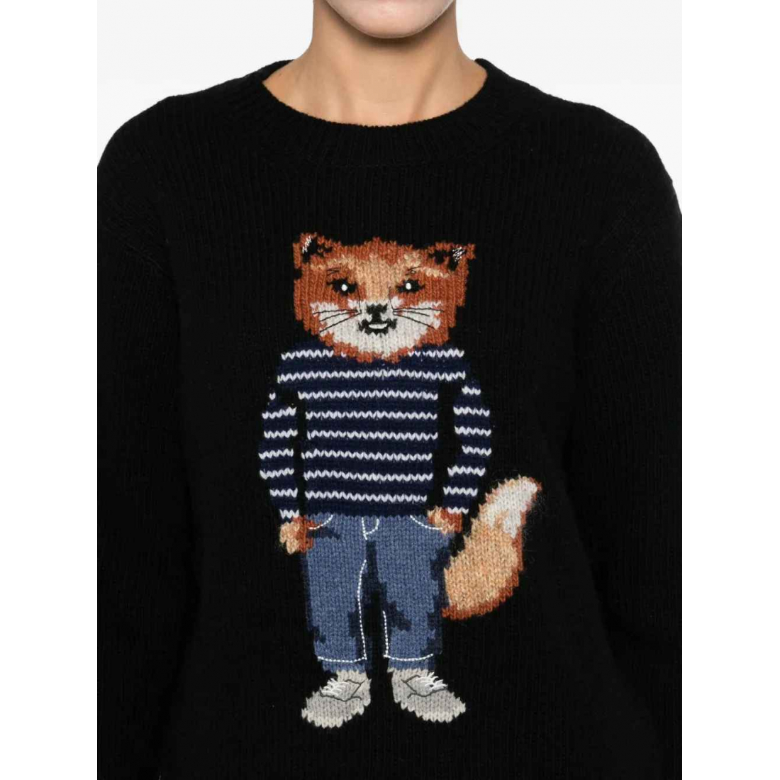 Pull 'Fox-Motif' pour Femmes